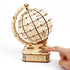 Puzzle 3D Globe Terrestre en Bois – Maquette Rotative à Assembler