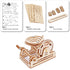 3D Wooden Marble Run Puzzles Toys Assemble Construction Building Blocks Model Set DIY Montessori Kids Mechanical Maze Track Gift