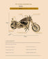 Wooden Motorcycle Mechanical Puzzles 3d Easy Assemble Building Blocks Kits for Teens Adults DIY Cyberpunk Collection Models Gift