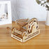 3D Wooden Marble Run Puzzles Toys Assemble Construction Building Blocks Model Set DIY Montessori Kids Mechanical Maze Track Gift