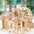 Puzzle 3d en bois et marbre, puzzle mécanique, jouet à assembler soi-même, jouets éducatifs à vapeur, Kits de construction de maquettes pour enfants et adultes, cadeau
