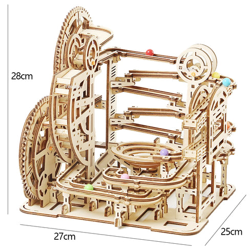 Puzzle 3d en bois et marbre, puzzle mécanique, jouet à assembler soi-même, jouets éducatifs à vapeur, Kits de construction de maquettes pour enfants et adultes, cadeau