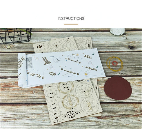 Wooden Motorcycle Mechanical Puzzles 3d Easy Assemble Building Blocks Kits for Teens Adults DIY Cyberpunk Collection Models Gift